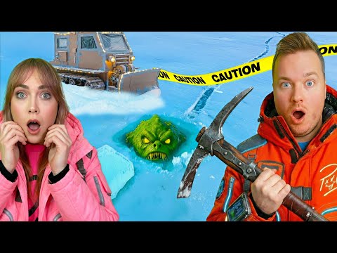 I Caught Dangerous Pond Monster Trapped Under the Ice!