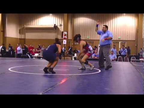 FILA Junior Final Match 1 63kg - Alli Ragan (King College) DEC Rachael Shannon (Lindenwood) 5-2, 6-0