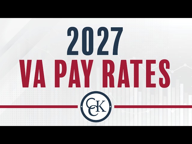 2027 VA Disability Pay Chart and Compensation Rates