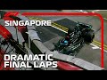 Russell Crashes Out In Dramatic Fight For Win | 2023 Singapore Grand Prix