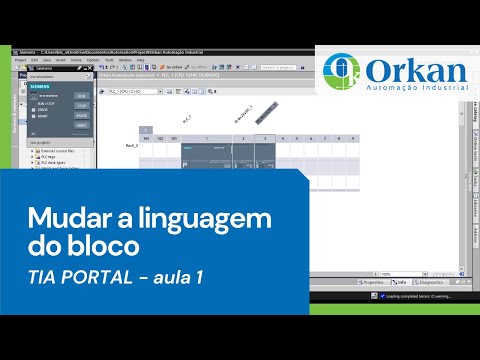 TIA PORTAL! Mudar a linguagem do bloco? Diversas linguagens no mesmo bloco?