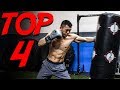 Top 4 Punches using a Heavy Bag for Beginners (boxing)