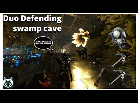 DUO Defending Fjordur Swamp Cave KHZ TRIBE |ARK OFFICIAL SMALLTRIBES
