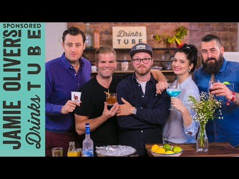 4 Cocktails, 4 Countries, 4 Bartenders! | REAL TIME RECIPES | #24HrBarBuild