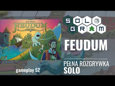 Feudum | pełna rozgrywka solo | ogólne zasady gry