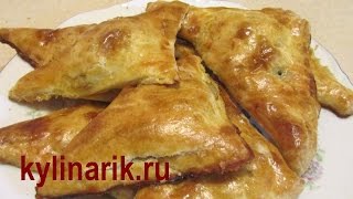 Смотреть онлайн Рецепт пирожков с грибами и куриной крудкой