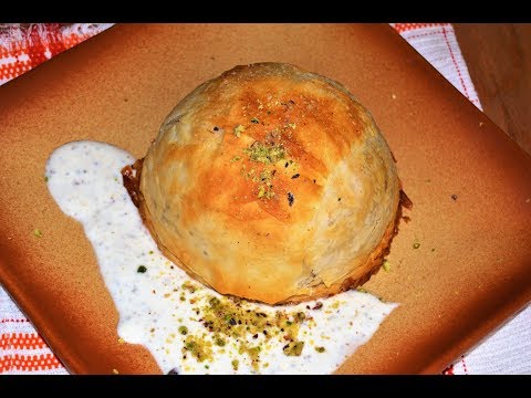 Stuffed Baklava With Rice And Chicken Ouzi