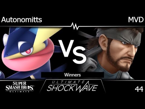 USW 44 - 0^f | Autonomitts (Greninja) vs TG | MVD (Snake) Winners - SSBU