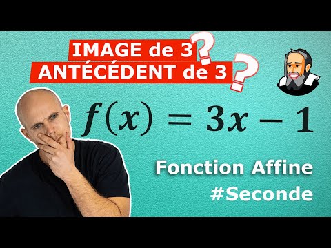 IMAGE et ANTÉCÉDENT d'une fonction AFFINE - Exercice Corrigé - Seconde