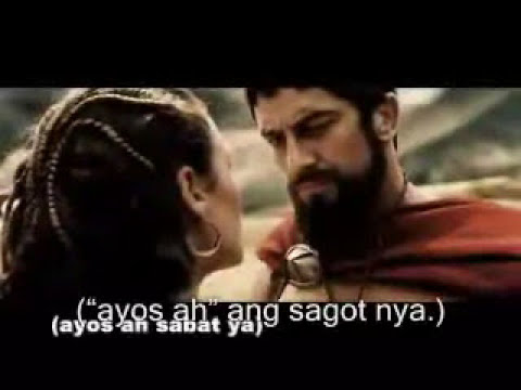 300 spartan | ilonggo version with tagalog subtitle