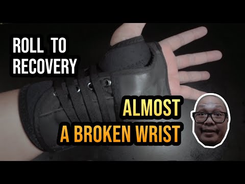 Almost a broken wrist but saved by Ennui City Brace