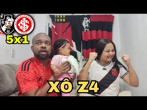 Vasco x Internacional, react; Gigante da Colina vence e se distancia da zona de rebaixamento!