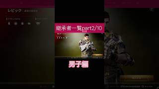TFD継承者一覧 #thefirstdescendant #女性実況 #参加型 #ゲーム実況 #攻略 #tfd  #valorant #music #かわいい #女子 #女性vtuber