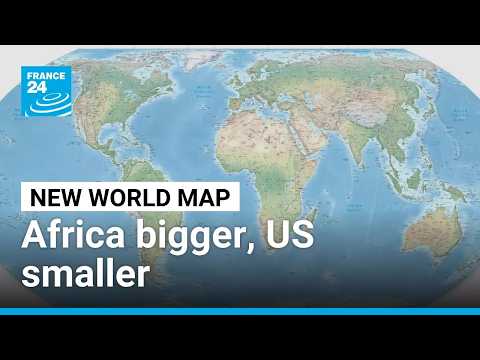 UN approves new world map to end centuries of shrinking Africa on the page • FRANCE 24 English