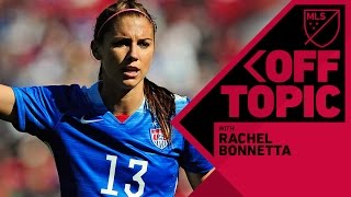 Fun time with Alex Morgan, Sydney Leroux and USWNT stars | Off Topic with Rachel Bonnetta