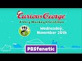 PBS Kids Promo Curious George Monkey Christmas Odd Squad 2014 WFWA DT1