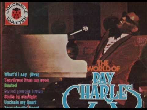 RAY CHARLES - THE NAUGHTY LADY OF SHADY LANE - LP THE WORLD OF RAY CHARLES - LONDON 210 065