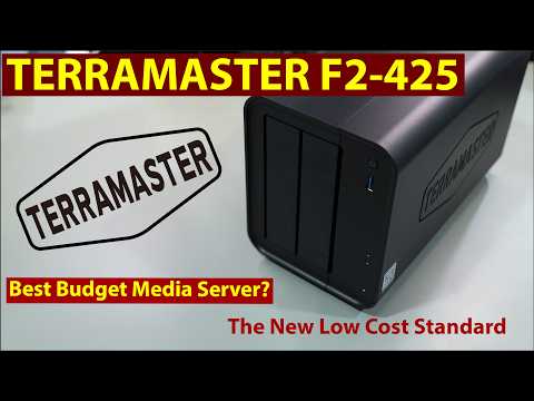 Terramaster F2-425-The Best Budget Media Server For Plex or JellyFin?