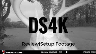 Stealth Cam DS4K Review | Dual Sensor | Setup and Footage