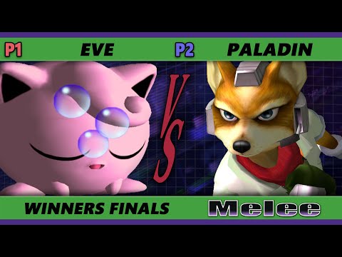 S@X 413 Winners Finals - Paladin (Fox) Vs. eve (Jigglypuff) Smash Melee - SSBM