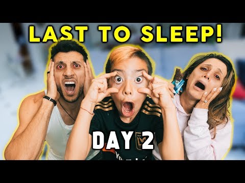 Last To SLEEP Wins $10,000 CHALLENGE! | The Royalty Family
