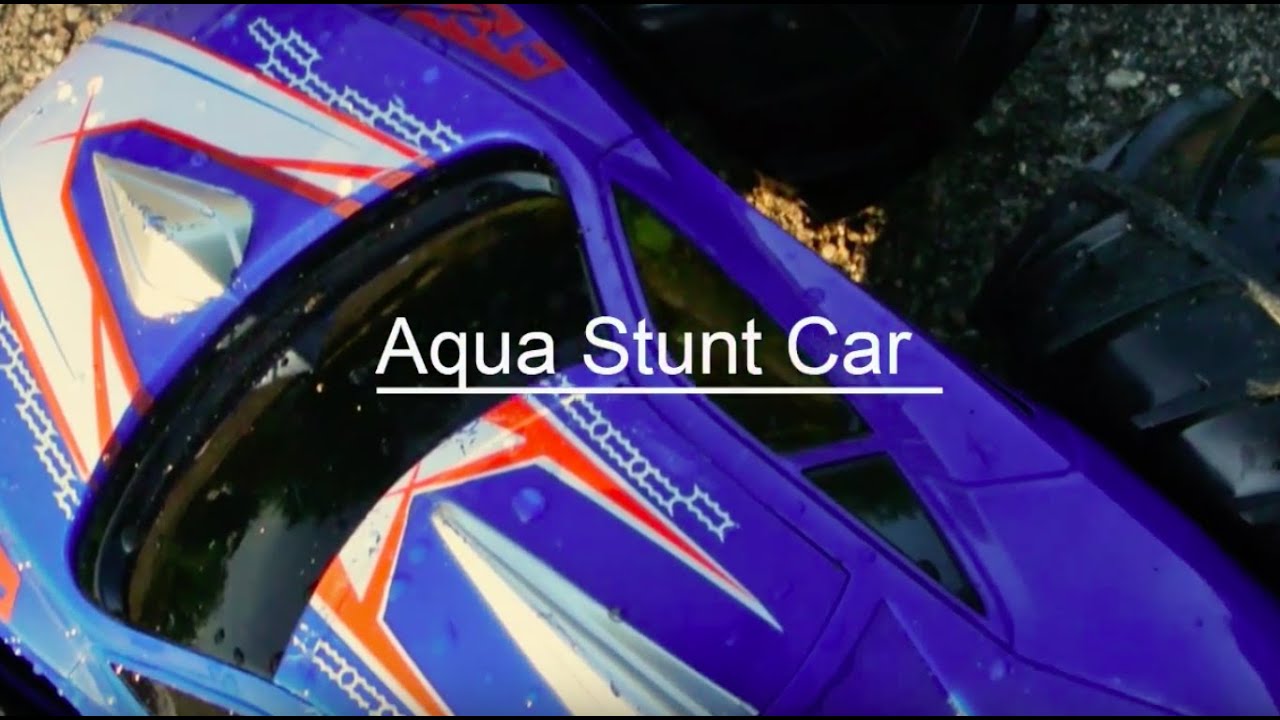 RC auto Aqua Stunt, modré