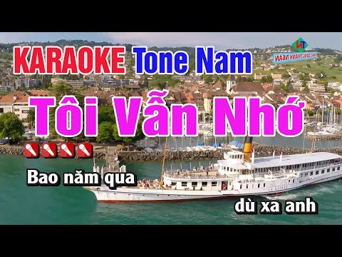 Tôi Vẫn Nhớ Karaoke Tone Nam - Nhạc Sống Thanh Ngân
