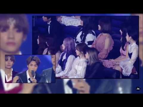 [방탄소년단/진] Twice excited reaction to BTS Jin at MGA 2018