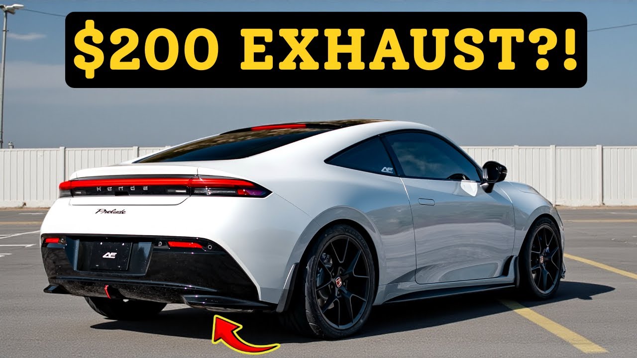 This Exhaust Might Save the 2026 Honda Prelude… Listen Before You Judge