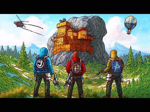 We BUILT the MOST EFFICIENT GOD ROCK BASE - Rust (Movie)