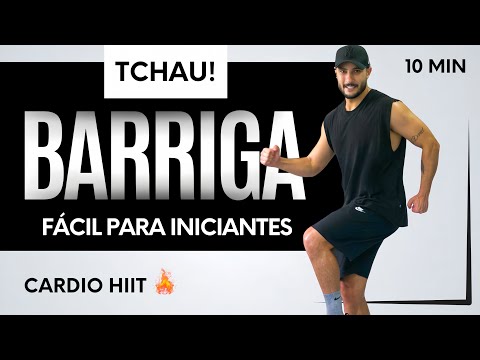 Treino FÁCIL PARA INICIANTES! 10min para emagrecer em casa sem equipamentos