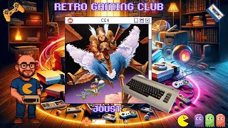 Joust | C64 | Review & Gameplay | Classic Retro Arcade Action on the Commodore 64!