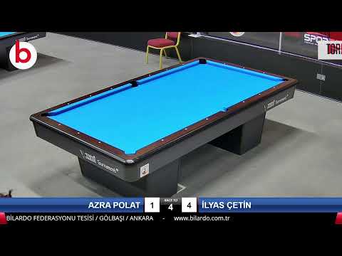 AZRA POLAT & İLYAS ÇETİN Bilardo Maçı - 