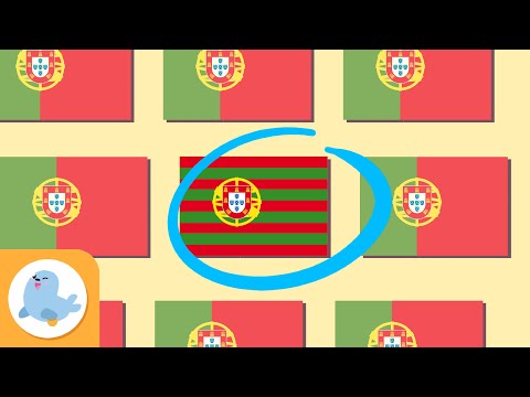 EUROPA (2ª PARTE) - Encuentra la bandera diferente de EUROPA - Atención visual para niños