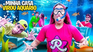 24 HORAS MORANDO EM UM AQUÁRIO *Sobrevivemos?