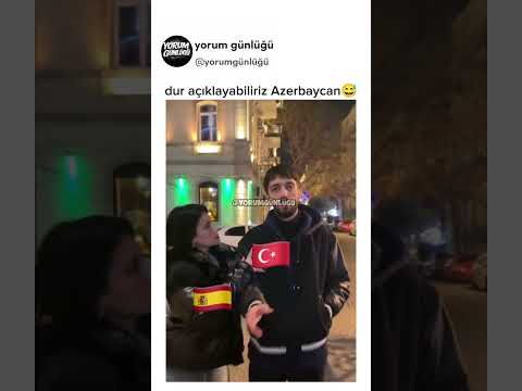 sandığın gibi değil Azerbaycan😅