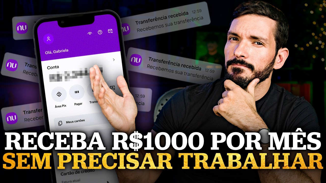 COMO GANHAR R$1000 TODOS OS MESES SEM PRECISAR TRABALHAR? | Renda passiva com dividendos