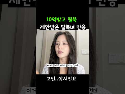 10억 원 제시하며 월북 제안받았다는 탈북 유튜버의 폭로