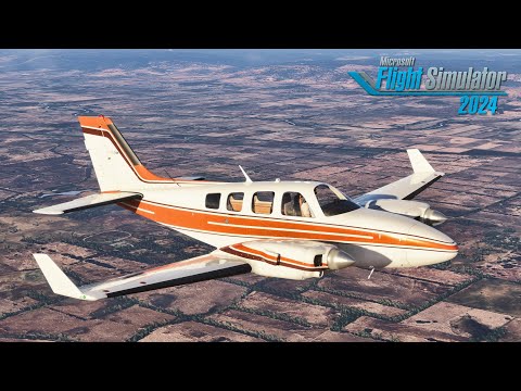 Real 737 Pilot LIVE | Black Square Beechcraft Baron B58 Professional | Twin Engine Perfection