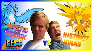 HVEM ER BEST I POKÉMON GO? Jonas vs Henrik LIVE