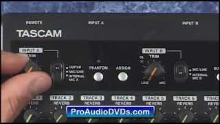 Video thumbnail for Tascam DP-03 Recording Features Review (Hi-Z Input & Tracks) by ProAudioEXP