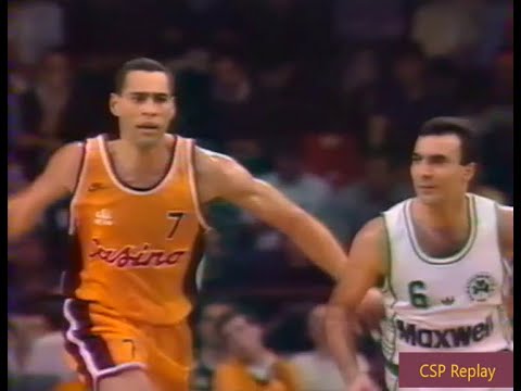 Debrief 1/4 de finale Limoges CSP vs Panathinaïkos 1994