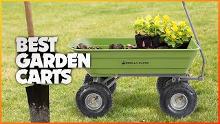 Top 5 Garden Carts for Easy Transport & Load