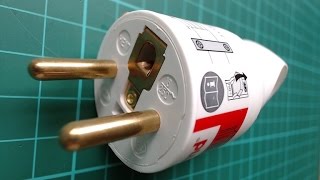 How to wire a  French electric plug CEE 7/6