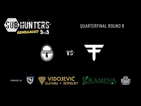 Sub Hunters 5 vs 5 - 1st Quarterfinal Round - Family Fight Team vs Leg Locker Zerjal