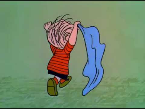 Linus Finds His Blanket