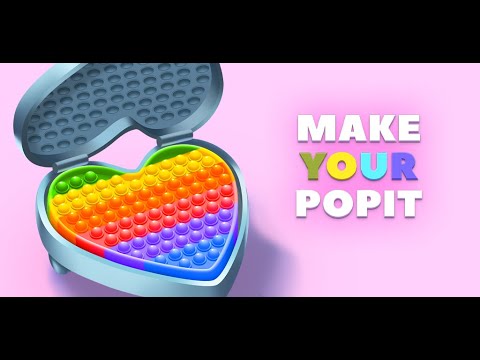DIY Pop-it Fidget Maker Toy
