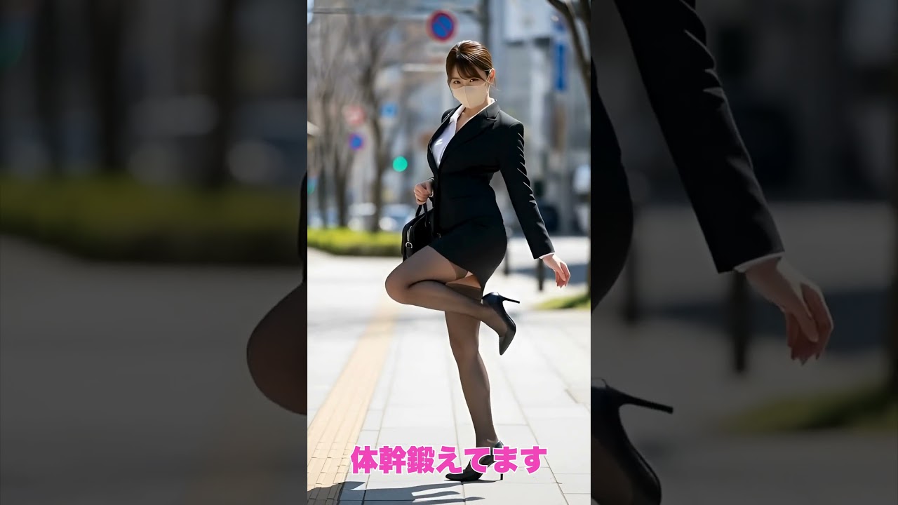 若干蒸れ気味ですが #美人  #スーツスタイル #可愛い