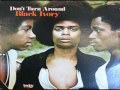 Black Ivory - Don't Turn Around LP 1972