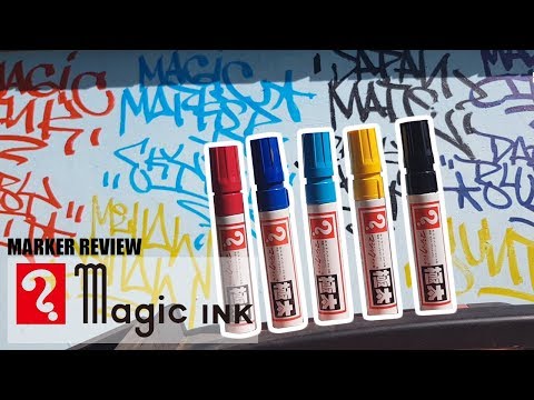 Magic Ink Markers || Graffiti Review + Buff Test